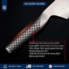 Dao bếp Nhật cao cấp Global G7R Oriental Deba - Dao thái lọc thịt cá (180mm)