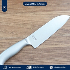 Bộ 3 dao Nhật cao cấp KAI Seki ManJu cán kim loại - Thái thịt cá - Thái đa năng - Gọt hoa quả MANJUHK-SET3