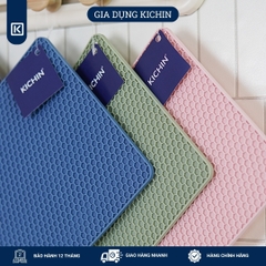 Miếng Lót Silicone chịu nhiệt cao cấp Thương Hiệu KICHIN - Bảo vệ, chống trầy bề mặt bếp, bàn, lót nồi