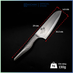 Dao bếp Nhật cao cấp KAI Shoso Santoku - Dao thái 3 trong 1 AB5156 (165mm)