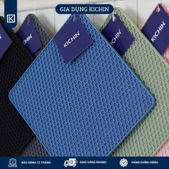 Miếng Lót Silicone chịu nhiệt cao cấp Thương Hiệu KICHIN - Bảo vệ, chống trầy bề mặt bếp, bàn, lót nồi