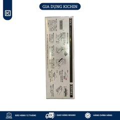 Đá mài dao Naniwa thương hiệu KATANA 2 viên độ mịn trung và cao #1000/#3000 (185x65x30mm) - NKP-1000/3000C đế kèm hộp đựng bảo quản