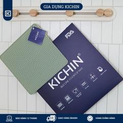 Miếng Lót Silicone chịu nhiệt cao cấp Thương Hiệu KICHIN - Bảo vệ, chống trầy bề mặt bếp, bàn, lót nồi