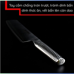 Dao bếp Nhật cao cấp Global G5 Nakiri - Dao thái rau củ(180mm)