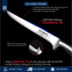 Dao bếp Nhật cao cấp Global GF31 Boning - Dao lọc thịt (160mm)