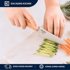 [COMBO HẠNH PHÚC] Bộ 2 dao KICHIN Origin + Kéo cắt đa năng KICHIN + Mài dao KICHIN MK01