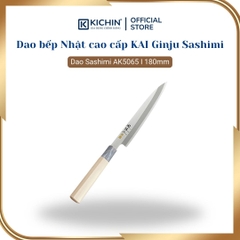 Dao bếp Nhật cao cấp KAI Ginju Sashimi - Dao Sashimi AK5065 (180mm)