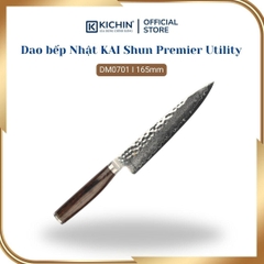 Dao bếp Nhật cao cấp KAI Shun Premier Utility - Dao đa năng thép Damascus TDM0701 (165mm)