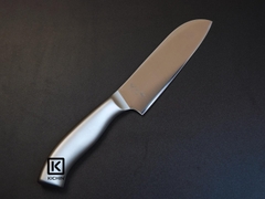 Dao thái đa năng Nhật cao cấp KAI Seki ManJu cán kim loại Small Santoku - 041BE0402 (145mm)