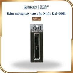 Bấm móng tay cao cấp Nhật KAI-001L màu đen KE0123
