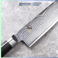 Dao bếp Nhật cao cấp Shun Classic Santoku - Dao thái đa năng thép Damascuss 69 lớp DM0702 (180mm)