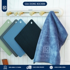 Khăn lau bếp đa năng siêu thấm hút  thương hiệu Kichin KL01 - Lau bếp, dao, kính tiện lợi