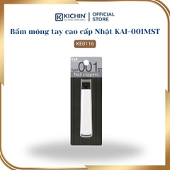 Bấm móng tay cao cấp Nhật KAI-001MST màu trắng KE0116