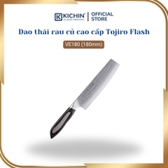 Dao thái rau củ cao cấp Tojiro Flash 63 lớp Damascus VG10 Nakiri FF-VE180 (180mm)
