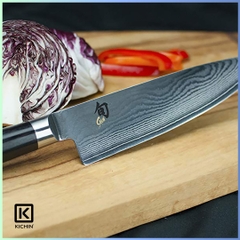 Dao bếp Nhật cao cấp KAI Shun Classic Chef - Dao thái thịt cá thép Damascus 69 lớp DM0706 (200mm)