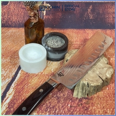 Dao thái rau củ cao cấp KAI Nhật Bản - Shun Kaji Nakiri thép SG-2 Damascus 33 lớp KDM0030 (165mm)