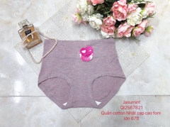 Quần cotton Nhật cạp cao fom lớn 678