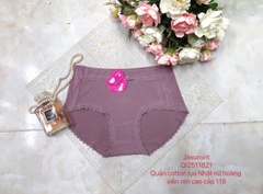 Quần cotton lụa Nhật nữ hoàng viền ren cao cấp 118