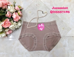 Quần cotton lụa Nhật cạp ren cao cấp 885