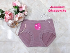 Quần cotton lụa Nhật cạp ren cao cấp 885