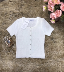 Áo Len Montergi cúc ngọc trai tiểu thư