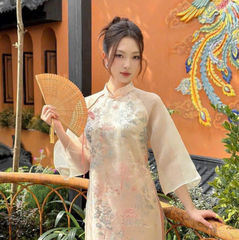 Áo dài Thuỷ mặc