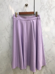 Set vest cộc tay chân váy Tím cao cấp