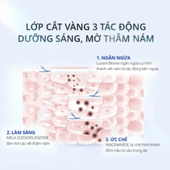 Tinh Chất Dưỡng Sáng Da AHC Niacin Biome Mela Scissors Max Essence 30ml