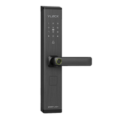 Khóa cửa điện tử YLOCK YL-8882-B (Vân tay, Thẻ từ, Mật mã, Khóa cơ)