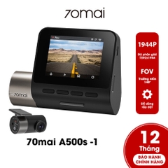 Camera hành trình 70mai A500S (Độ nét 2K, Tích hợp GPS) - Bản quốc tế chính Hãng