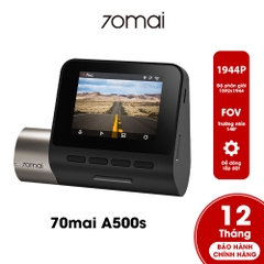 Camera hành trình 70mai A500S (Độ nét 2K, Tích hợp GPS) - Bản quốc tế chính Hãng