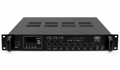 Tăng âm Amply Bluetooth APU V120W3P (Bluetooth, MP3, SD, USB, FM, Mixer, Remote, 3 Zone, 120W)