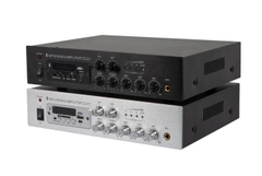 Tăng âm Amply Bluetooth APU 60W-EN (Bluetooth, MP3, SD, USB, FM, Mixer, Remote, 2 Zone, 60W)