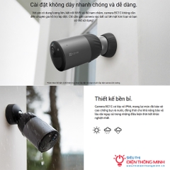 Camera EZVIZ BC1C eLife (Wifi 2MP, PIN 7800mAh)