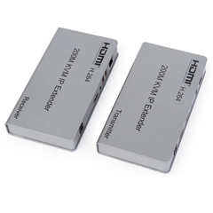 Bộ kéo dài HDMI qua LAN 200m hỗ trợ USB HDMI-LAN-USB-200