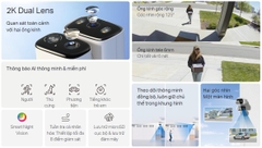 Camera TP-LINK Tapo C246D (Wifi quay quét 2 mắt x 3MP)