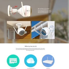 Camera EZVIZ C3W (Wifi Thân 2MP)