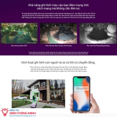 Camera EZVIZ C3X (Wifi Thân 2MP ống kính kép, đêm có màu)