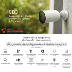 Camera EZVIZ CB3 (Wifi 2MP, PIN 5200mAh)