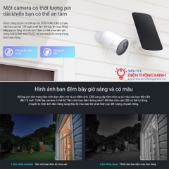 Camera EZVIZ CB3 (Wifi 2MP, PIN 5200mAh)
