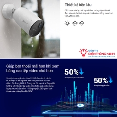 Camera EZVIZ CB3 (Wifi 2MP, PIN 5200mAh)