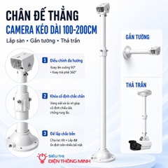 Chân đế camera thẳng kéo dài 100-200cm