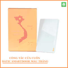 Công tắc cảm ứng điều khiển cửa cuốn Hunonic Datic-SDOOR-T (màu trắng)