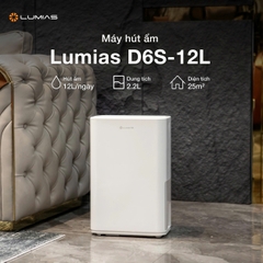 Máy hút ẩm Lumias D6S-12L (12 lít/ngày)
