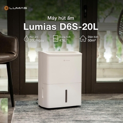 Máy hút ẩm Lumias D6S-20L (20 lít/ngày)