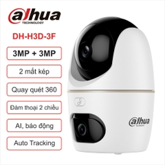 Camera DAHUA DH-H3D-3F (Quay quét wifi 2 mắt x 3MP)
