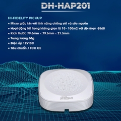 Mic thu âm Dahua DH-HAP201