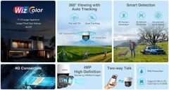 Camera DAHUA DH-P4F-PV-4G (Lắp SIM 4G, quay quét 4MP, WizColor đêm như ngày)