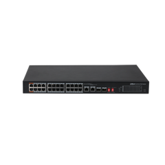 Switch PoE DAHUA DH-PFS3226-24ET-240 (24 PoE, 2 uplink Gigabit hoặc 2 SFP, 240W)