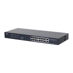 Switch PoE DAHUA DH-PFS4218-16GT-130 (16 PoE Gigabit, 2 uplink Gigabit hoặc 2 SFP, 130W)